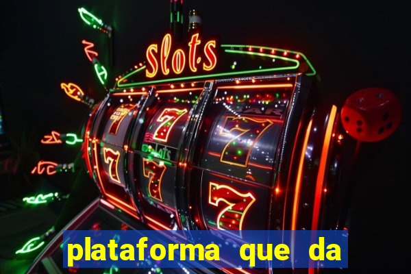 plataforma que da 30 reais para jogar